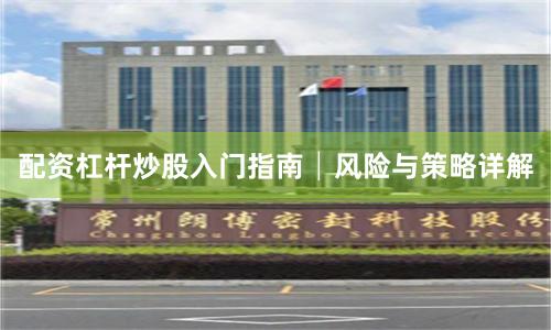 配资杠杆炒股入门指南│风险与策略详解